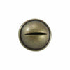 2 Boutons à tige arrondi  Laiton antique 20mm (3/4po) Metal - Elan 209144F