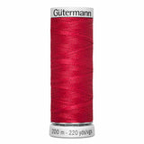 Fil Rouge corail foncé  200m - À broder - 100% viscose  - Gutermann Dekor- 4004565