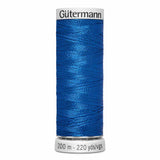 Fil Bleu joli 200m - À broder - 100% viscose  - Gutermann Dekor- 4006635