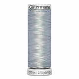 Fil Gris gentilhomme 200m - À broder - 100% viscose  - Gutermann Dekor- 4009735
