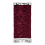 Fil Rouge vin chaud 200m - 100% coton 12wt - Gutermann - 40365770
