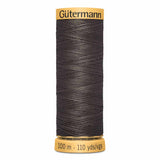 Fil Brun foncé 100m - 100% coton  - Gutermann - 4042960