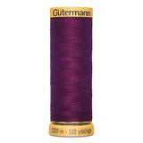 Fil Violet foncé 100m - 100% coton  - Gutermann - 4045750