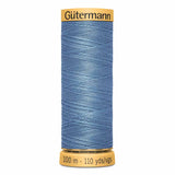 Fil Bleu clair 100m - 100% coton  - Gutermann - 4047315
