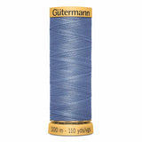 Fil Bleu mine 100m - 100% coton  - Gutermann - 4047350