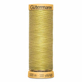 Fil Vert jaune aigre 100m - 100% coton  - Gutermann - 4048935