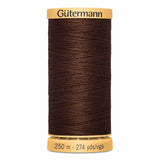 Fil Brun noix 250m - 100% coton  - Gutermann - 4053110