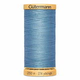 Fil Bleu voie aérienne 250m - 100% coton  - Gutermann - 4057310