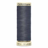 Fil Gris grain de poivre 100m - Tout usage -100% Polyester - Gutermann 4100117