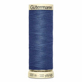 Fil Bleu acier 100m - Tout usage -100% Polyester - Gutermann