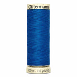 Fil Bleu électrique 100m - Tout usage -100% Polyester - Gutermann 4100248