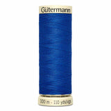 Fil Bleu cobalt 100m - Tout usage -100% Polyester - Gutermann 4100251