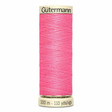 Fil Rose fraise 100m - Tout usage -100% Polyester - Gutermann 4100335