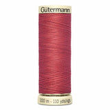 Fil Rose rouge chèvrefeuille 100m - Tout usage -100% Polyester - Gutermann  4100393