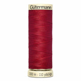 Fil Rouge chili 100m - Tout usage -100% Polyester - Gutermann 4100420