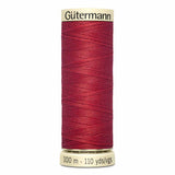 Fil Rouge canneberge 100m - Tout usage -100% Polyester - Gutermann - 4100431