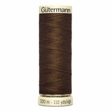 Fil Brun grain de café 100m - Tout usage -100% Polyester - Gutermann