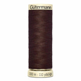 Fil Brun clou de girofle 100m - Tout usage -100% Polyester - Gutermann 4100590