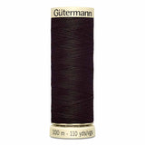 Fil Brun 100m - Tout usage -100% Polyester - Gutermann - 4100596