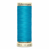 Fil Bleu perruche 100m - Tout usage -100% Polyester - Gutermann 4100619
