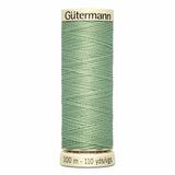 Fil Vert fève de lima 100m - Tout usage -100% Polyester - Gutermann 4100725