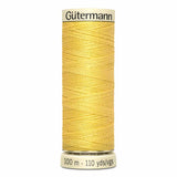 Fil Jaune bouton d'or 100m - Tout usage -100% Polyester - Gutermann 4100820