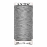 Fil Gris brume 250m - Tout usage -100% Polyester - Gutermann 4250102