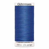 Fil Bleu alpin  250m - Tout usage -100% Polyester - Gutermann - 4250230