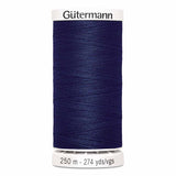 Fil Bleu anglais 250m - Tout usage -100% Polyester - Gutermann - 4250276