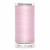 Fil Rose clair 250m - Tout usage -100% Polyester - Gutermann 4250300