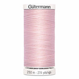 Fil Rose pétale 250m - Tout usage -100% Polyester - Gutermann 4250305