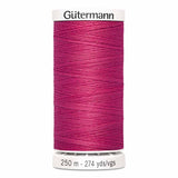Fil Rose vif 250m - Tout usage -100% Polyester - Gutermann