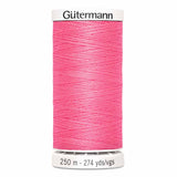 Fil Rose fraise 250m - Tout usage -100% Polyester - Gutermann - 4250335