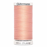 Fil Rose thé 250m - Tout usage -100% Polyester - Gutermann 4250370