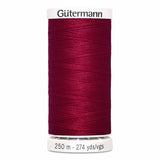 Fil Rouge rubis 250m - Tout usage -100% Polyester - Gutermann 4250430