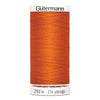 Fil Orange 250m - Tout usage -100% Polyester - Gutermann - 4250470
