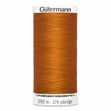 Fil Orange carotte 250m - Tout usage -100% Polyester - Gutermann - 4250472