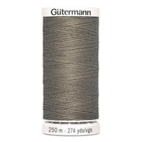 Fil Taupe 250m - Tout usage -100% Polyester - Gutermann - 4250510