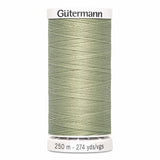 Fil beige vert soie de mais 250m - Tout usage -100% Polyester - Gutermann - 4250522