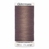 Fil Beige taupe foncé 250m - Tout usage -100% Polyester - Gutermann 4250537