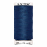 Fil Bleu artic north 250m - Tout usage -100% Polyester - Gutermann