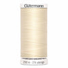 Fil Blanc ivoire 250m - Tout usage -100% Polyester - Gutermann 4250800