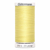 Fil Blanc crème 250m - Tout usage -100% Polyester - Gutermann - 4250805