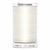 Fil Blanc huître 500m - Tout usage -100% Polyester - Gutermann 4500021