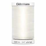Fil Blanc huître 500m - Tout usage -100% Polyester - Gutermann 4500021