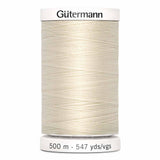 Fil Blanc  500m - Tout usage -100% Polyester - Gutermann - 4500020