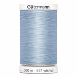 Fil Bleu aube  500m - Tout usage -100% Polyester - Gutermann - 4500220