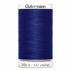 Fil Bleu royal 500m - Tout usage -100% Polyester - Gutermann 4500260