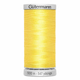 Fil jaune vif 500m - À broder - 100% viscose  - Gutermann Dekor- 4521460