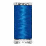 Fil Bleu saphir 500m - À broder - 100% viscose  - Gutermann Dekor- 4526655